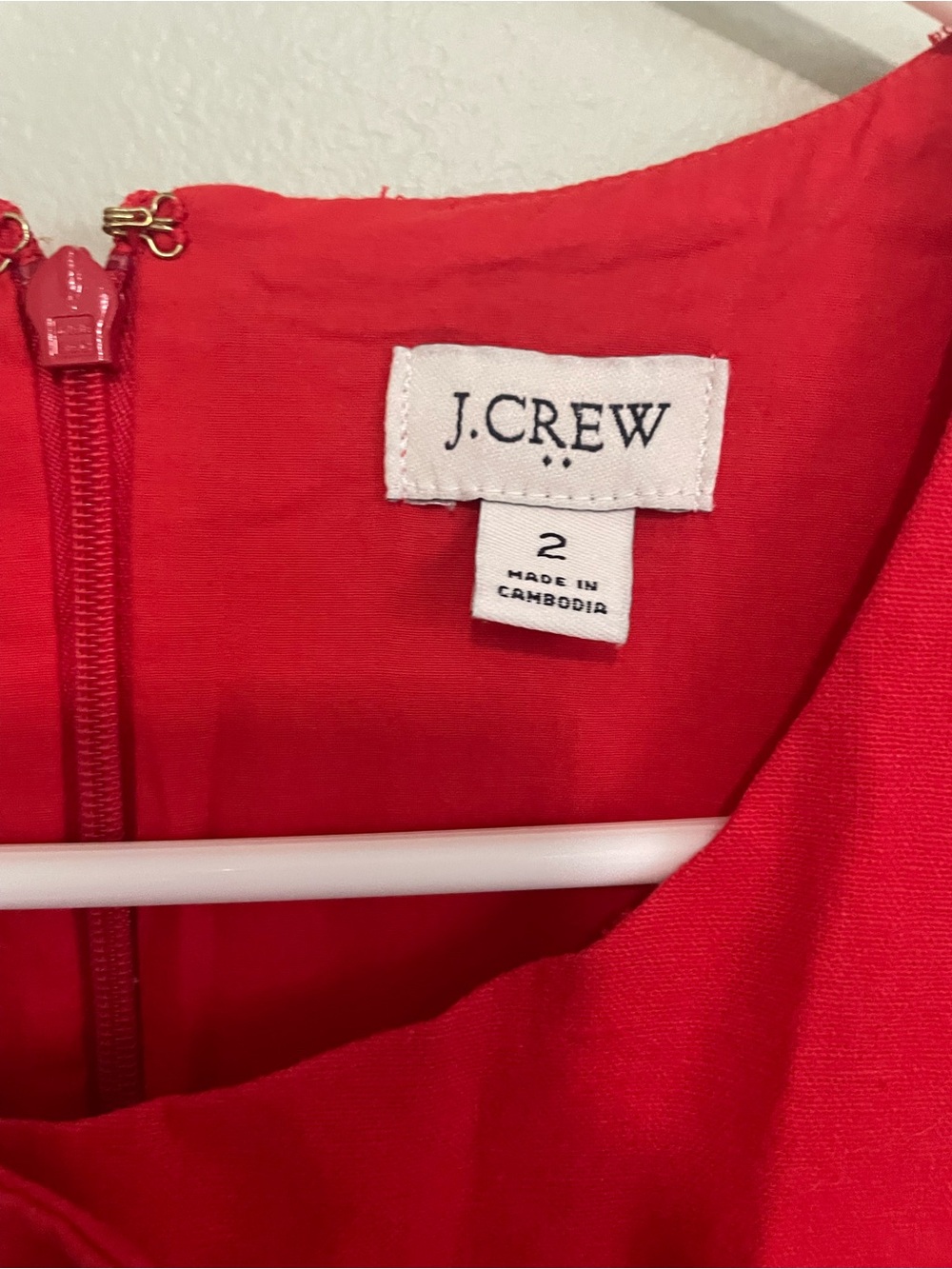 Gorgeous Red J. Crew Dress 🌹 - Picture 5 of 5